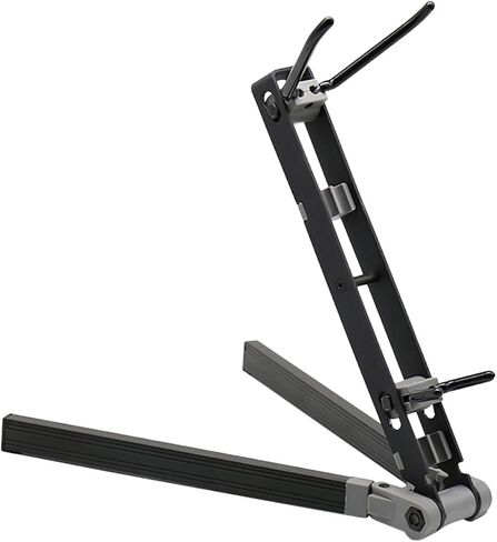 Zerodeko Foldable Metal Saxophone Stand Portable Non-skid Alto Tenor Sax Holder Stable Bracket for Home and Stage Use Easy to Carry and Store in Saudi Arabia