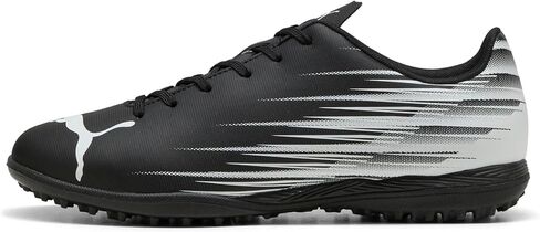 PUMA Men's ATTACANTO Turf Trainer Soccer Cleat Sneaker, Black White, 14 in Saudi Arabia
