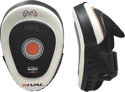 RIVAL Boxing RPM10 2.0 Intelli-Shock Punch Mitts - Bigger Punching Surface for Maximum Impact Absorption, Pre-Curved, Built-in Grip in Saudi Arabia