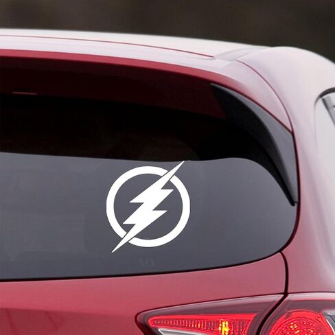 Lighting (White) (Set Of 2) Premium Waterproof Vinyl Decal Stickers For Laptop Phone Accessory Helmet Car Window Bumper Mug Tuber Cup Door Wall Decoration in Kuwait