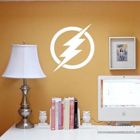 Lighting (White) (Set Of 2) Premium Waterproof Vinyl Decal Stickers For Laptop Phone Accessory Helmet Car Window Bumper Mug Tuber Cup Door Wall Decoration in Kuwait