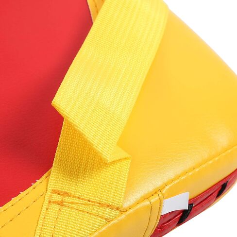 ZJchao Taekwondo Kick Pad, PU Leather + EVA Boxing Pads Martial Arts Training Equipment Arcshaped Chest Target for Karate Gear, Kickboxing in Kuwait
