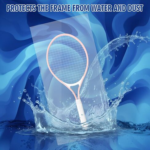Skylety 100 Pack Polythene Plastic Tennis Racquet Bags Bulk Disposable Tennis Clear Rackets Storage Cover Bag 14" x 33" for Standard Rackets Sport Team Coach Club Supply Equipment Protection in Saudi Arabia