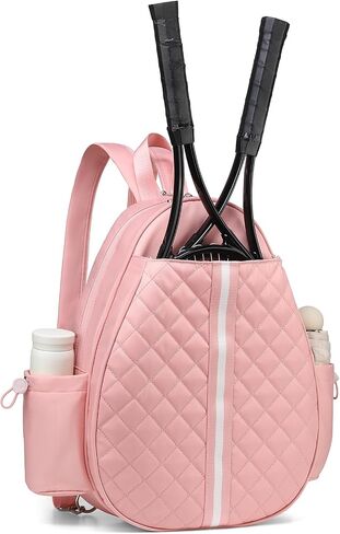 Tennis Bag, Convertible Sling Crossbody Backpack Waterproof Reversible Racket Bags for Women Men in Saudi Arabia