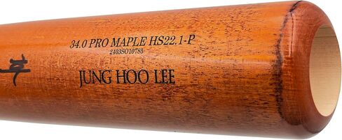 Jung Hoo Lee Autographed Orange & Black Old Hickory Player Model Baseball Bat Giants Signed In Korean Beckett BAS Witness Stock #227305 in Saudi Arabia