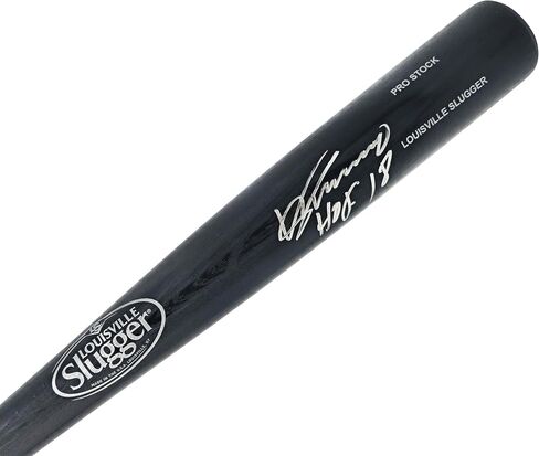 Vladimir Guerrero Sr. Autographed Black LS Baseball Bat Angels "HOF 18" Beckett BAS Witness Stock #229987 in Saudi Arabia
