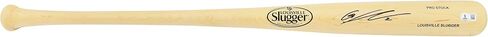 Gunnar Henderson Autographed Blonde LS Pro Stock Baseball Bat Orioles Beckett BAS Witness Stock #230125 in Saudi Arabia
