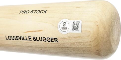 Gunnar Henderson Autographed Blonde LS Pro Stock Baseball Bat Orioles Beckett BAS Witness Stock #230125 in Saudi Arabia
