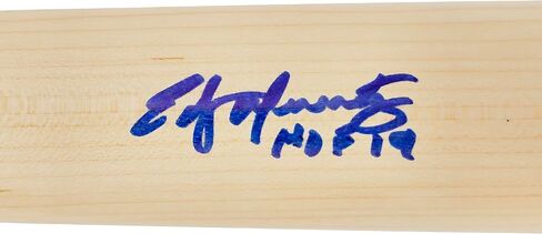 Edgar Martinez Autographed Blonde LS Pro Stock Baseball Bat Mariners "HOF 19" Beckett BAS Witness Stock #230598 in Saudi Arabia