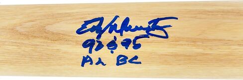 إدغار مارتينيز موقعة شقراء LS Pro Stock مضرب بيسبول مارينرز "92 & 95 AL BC" Beckett BAS Witness Stock #230597 in Saudi Arabia