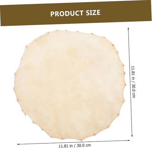 قطعتان من أغطية طبلة الطبل الأفريقية البديلة لرؤوس الطبل البديلة للممارسة والأداء in Saudi Arabia