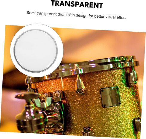 Skin Replaceable Drum Practice Pad for Enhanced Sound and Durability Multi-use Percussion Replacement Head in Saudi Arabia