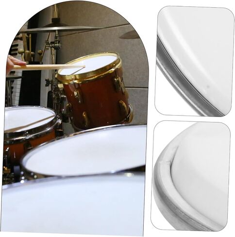 Skin Replaceable Drum Practice Pad for Enhanced Sound and Durability Multi-use Percussion Replacement Head in Saudi Arabia