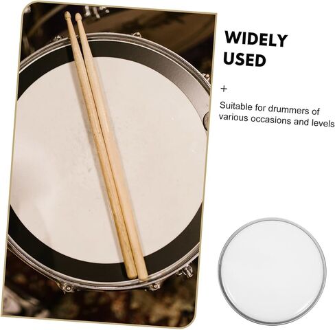 Skin Replaceable Drum Practice Pad for Enhanced Sound and Durability Multi-use Percussion Replacement Head in Saudi Arabia