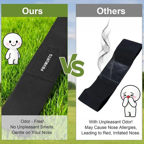 Golf Swing Training Aid with Instructions for use，Swing Correcting Arm Band Without unpleasant Smell，Golf Swing Band not Easily Sliding Down The arms. Swing Easy, Golf Arm Band Training Aid. in Saudi Arabia