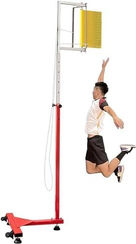 Vertical Jump Tester Equipment,Vertical Jump Tester for Youth & Adult Jump Measurement Floor Standing High Jump Trainer Athletes Jumping Test Assessment Tool 1.7-3.2 in Saudi Arabia