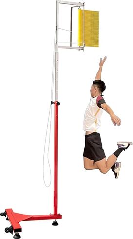 Vertical Jump Tester Equipment,Vertical Jump Tester for Youth & Adult Jump Measurement Floor Standing High Jump Trainer Athletes Jumping Test Assessment Tool 1.7-3.2 in Saudi Arabia