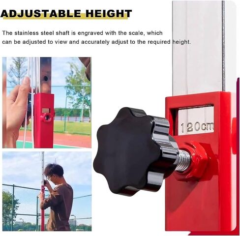 School Gym Vertical Jump Tester,Vertical Jump Test Stick Pole Tool,Training Jump Power Meter,Adjustable Height Leap Measurer, Basketball Training Equipment in Saudi Arabia