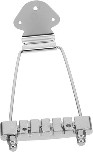 Generic Professional Guitar Tailpiece Silver Zinc Alloy Replacement for Jazz and Electric Guitars Solid with String Spacing in Saudi Arabia