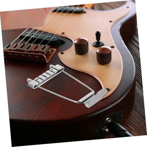 Generic Professional Guitar Tailpiece Silver Zinc Alloy Replacement for Jazz and Electric Guitars Solid with String Spacing in Saudi Arabia