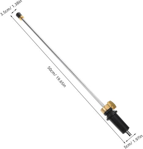 Yardwe Adjustable Cello Tail Rod Support Endpin for 3/4-4/4 Cellos Sturdy Musical Instrument Accessory Easy Installation for Professional and Practice Use in Saudi Arabia