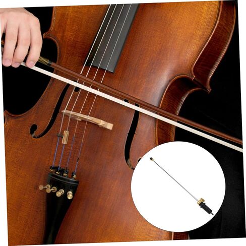Yardwe Adjustable Cello Tail Rod Support Endpin for 3/4-4/4 Cellos Sturdy Musical Instrument Accessory Easy Installation for Professional and Practice Use in Saudi Arabia
