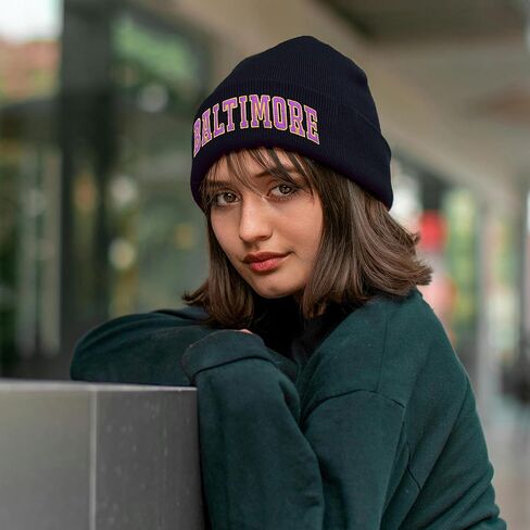 Football Fans Embroidered Beanie Knit Hat for Men Women Winter Hat in Saudi Arabia