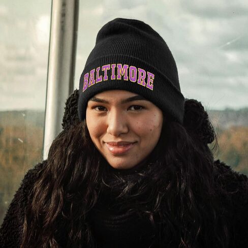 Football Fans Embroidered Beanie Knit Hat for Men Women Winter Hat in Saudi Arabia