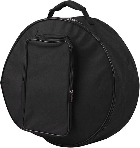 Snare Drum Bag 15 7 inch Adjustable Strap Portable Padded Drum Bag Portable Travel Oxford Cover External Pocket Percussion Transport Accessories (Black) in Saudi Arabia