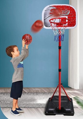 Basketball Stand, Portable Basketball Stand Set, Height Adjustable 120-210 Cm, Suitable for Yard, Garden in Saudi Arabia