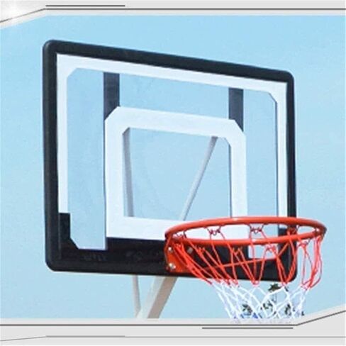 Portable Basketball Stand, Adjustable Outdoor Basketball Hoop with Backboard, Suitable for Teenagers, Durable Steel Rim, Easy to Move, Height Adjustable 2.10m-2.60m in Saudi Arabia