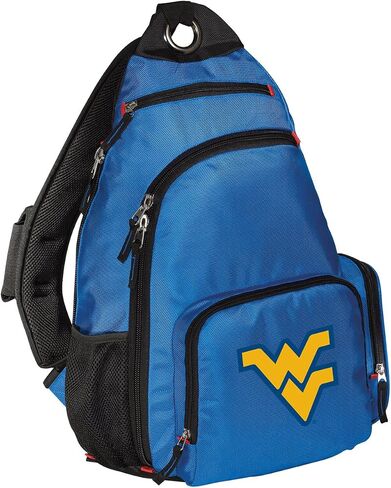 Broad Bay WVU Backpack COMFORTABLE West Virginia University Sling Backpacks in Saudi Arabia