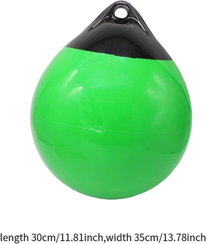 Round Boat Fender Buoy Ball PVC Lightweight Multipurpose with Eyelet for Yachts Marinas 11.8x13.8inch Anchor Float Buoy in Saudi Arabia