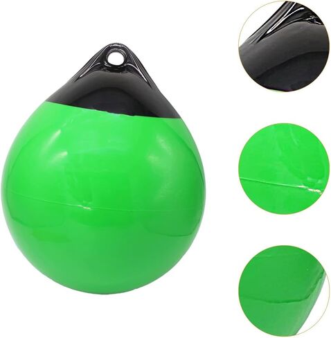Round Boat Fender Buoy Ball PVC Lightweight Multipurpose with Eyelet for Yachts Marinas 11.8x13.8inch Anchor Float Buoy in Saudi Arabia