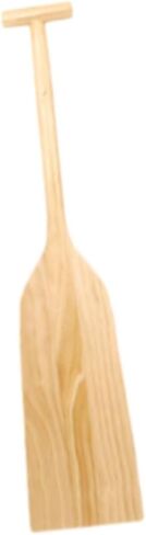 Children Wood Paddle Canoe Accessory Sturdy Versatile for School Training T Shaped Handle Splinter Free Design Ergonomic Grip in Saudi Arabia