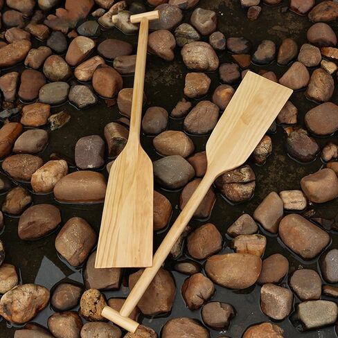 Children Wood Paddle Canoe Accessory Handcrafted Dragon Boat Oar for Kids School Training Family Canoeing Water Activities in Saudi Arabia