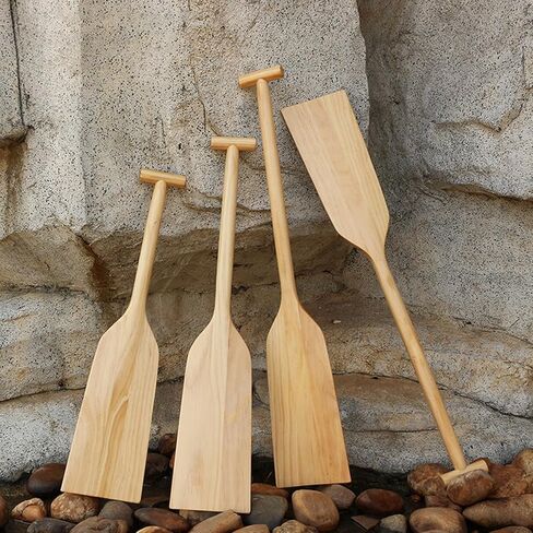 Children Wood Paddle Canoe Accessory Handcrafted Dragon Boat Oar for Kids School Training Family Canoeing Water Activities in Saudi Arabia