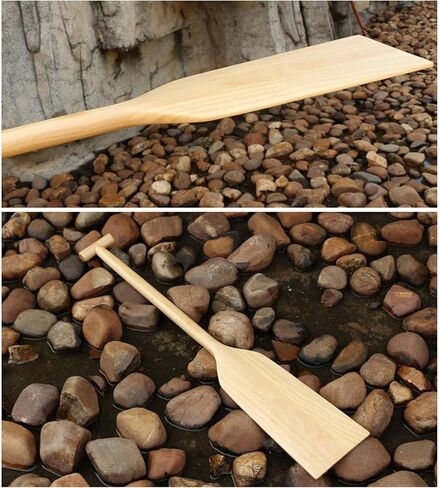 Children Wood Paddle Canoe Accessory Handcrafted Dragon Boat Oar for Kids School Training Family Canoeing Water Activities in Saudi Arabia