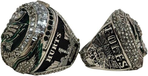 Rare Legacy PhillyCity 2017 2025 Rugby Championship Ring High-Level Transparent Sandalbox Silver Plated • Museum-Grade Replica Display Adult in Saudi Arabia