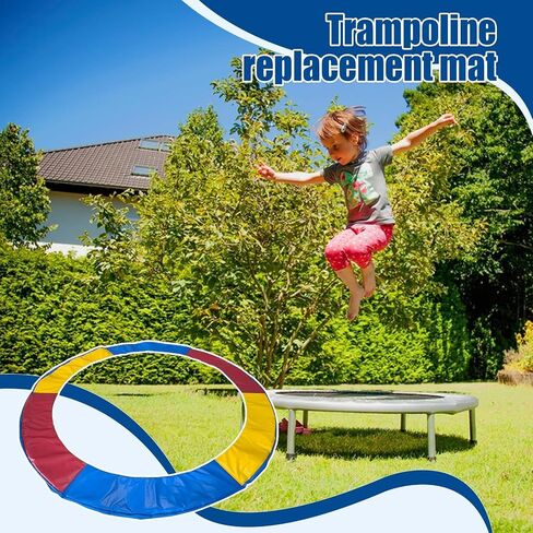 Trampoline Padding Replacement - Safety Padding Spring Cover - Dust-Proof Pad Waterproof Protector for Gym Extend The Lifespan Backyard Garden Outdoor Playground Weather Damage in Saudi Arabia