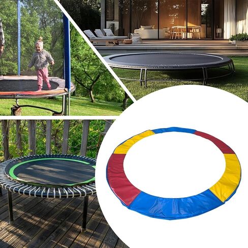 Trampoline Padding Replacement - Safety Padding Spring Cover - Dust-Proof Pad Waterproof Protector for Gym Extend The Lifespan Backyard Garden Outdoor Playground Weather Damage in Saudi Arabia