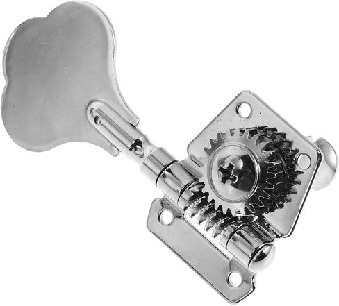 BESTonZON Bass Guitar Tuning Knobs Tuning Peg Handle and Easy to Install Replacement Parts for Bass Guitars Right Version in Saudi Arabia