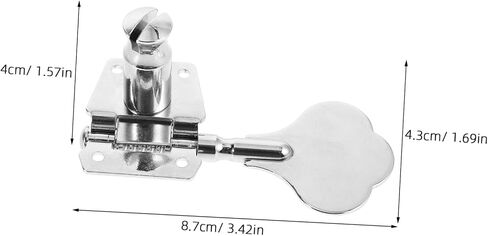 BESTonZON Bass Guitar Tuning Knobs Tuning Peg Handle and Easy to Install Replacement Parts for Bass Guitars Right Version in Saudi Arabia