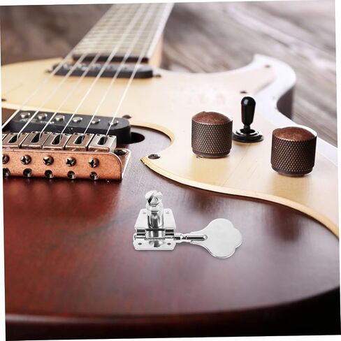 BESTonZON Bass Guitar Tuning Knobs Tuning Peg Handle and Easy to Install Replacement Parts for Bass Guitars Right Version in Saudi Arabia