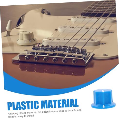 Garneck 1set Rotary Control Potentiometer Knobs for Electric Guitar Style with Screwdriver Easy Installation and Replacement Guitar Volume Control Knobs in Saudi Arabia