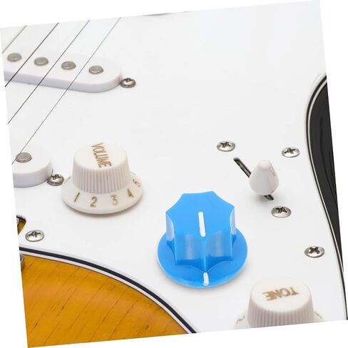 Garneck 1set Rotary Control Potentiometer Knobs for Electric Guitar Style with Screwdriver Easy Installation and Replacement Guitar Volume Control Knobs in Saudi Arabia