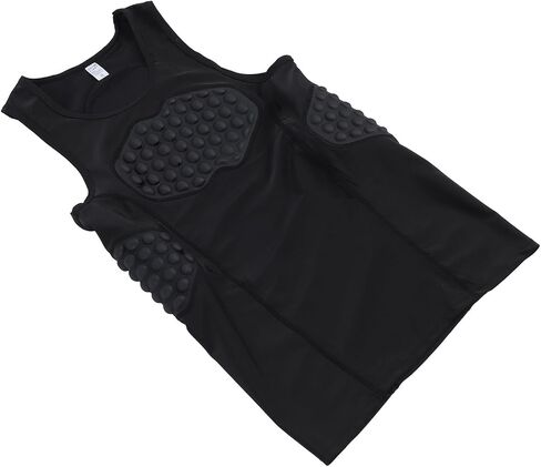 Pilipane Baseball Chest Protector Breathable Fast Drying EVA Shockproof Block Sport Sleeveless Protective Shirt for Softball Football in Saudi Arabia