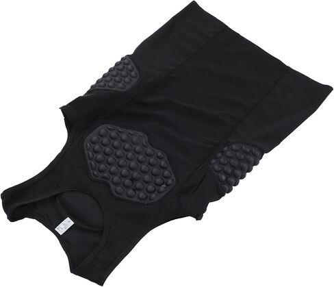 Pilipane Baseball Chest Protector Breathable Fast Drying EVA Shockproof Block Sport Sleeveless Protective Shirt for Softball Football in Saudi Arabia