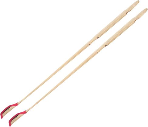 2Pcs Durable Dulcimer Strips with Ebony Tips Essential Yangqin Supplies for Musicians Antique Design Accessories for Dulcimer Players in Saudi Arabia