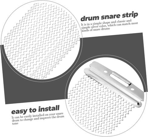 استبدال سلسلة سلك حزام الطبل Snare لطبول Snare تصميم سريع الإصدار لسهولة التركيب ملحقات أدوات الإيقاع in Saudi Arabia